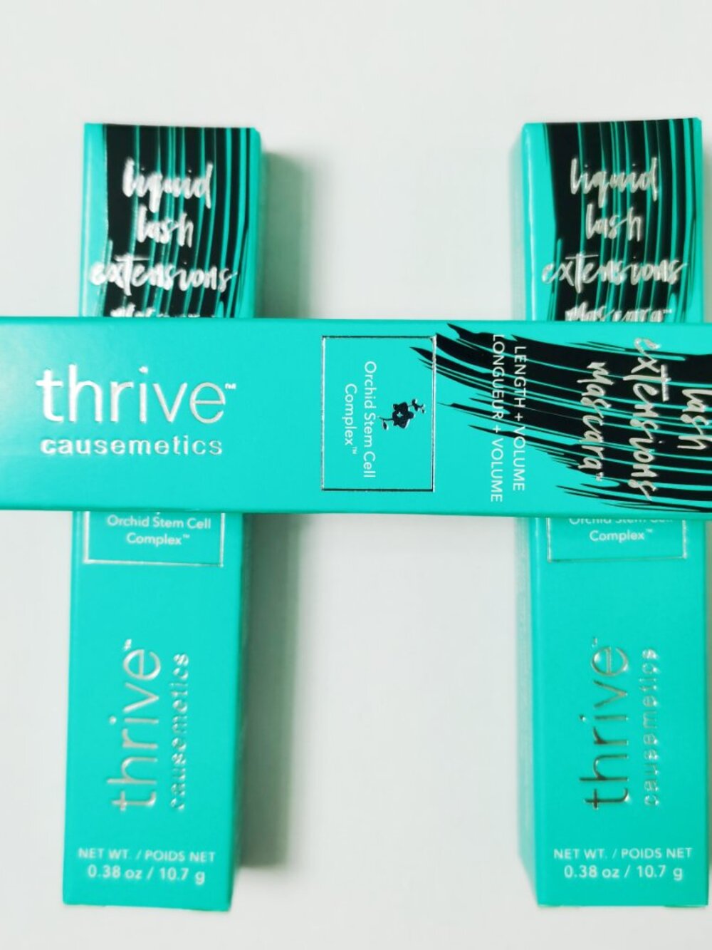 Mascara 3pack Thrive Causemetics Black Liquid lash Extensions Brynn Full Size - Picture 2 of 3